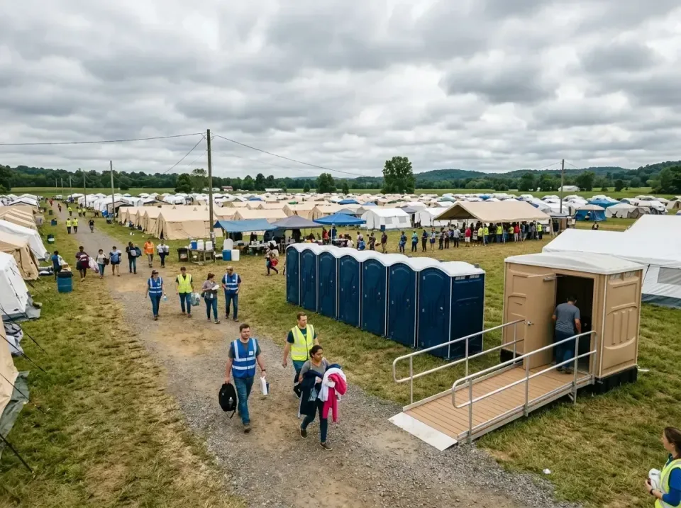 disaster-relief-camp-restrooms-010 — frequently asked questions, Dumpster & Portable Bathrooms Rental in Coquille, OR